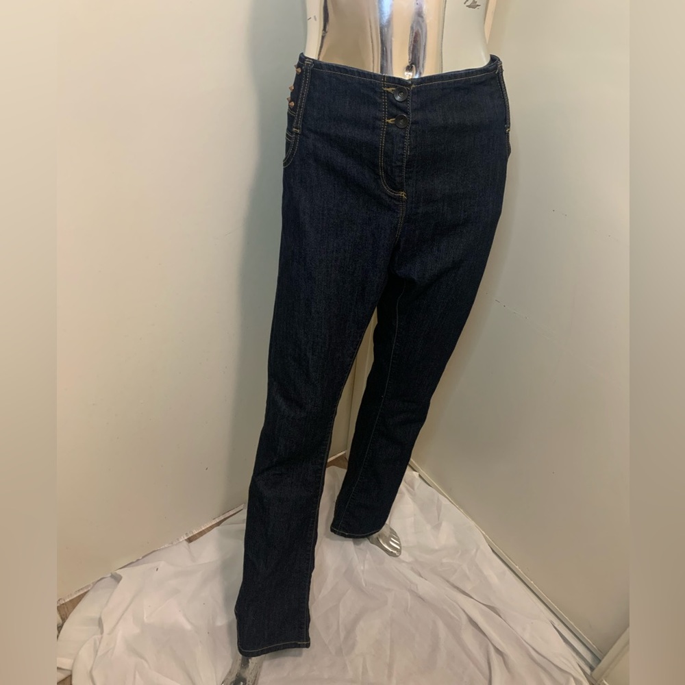 ASOS Boot Cut Denim with Spike Studded Waist